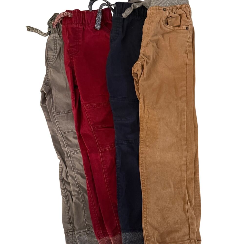 Cat & Jack Navy maroon grey khaki bundle size 5